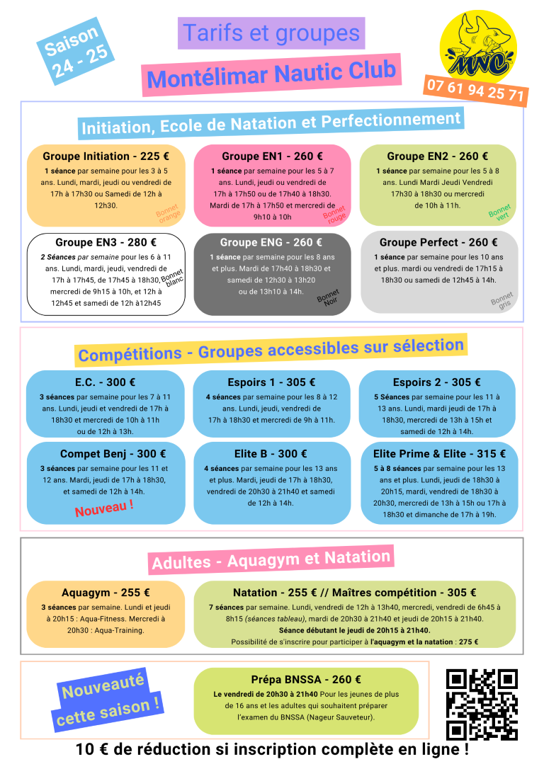 horaires & prix