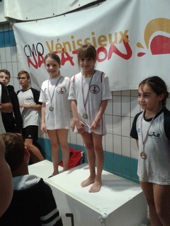 podium des filles vénissieux