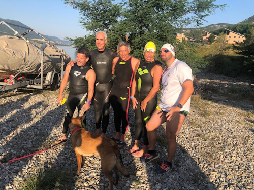 Traversée Lac de Serre Ponçon 2024 - equipe 5km