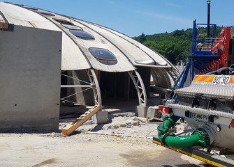 travaux piscine juin 2020